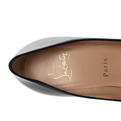 Christian Louboutin Shiny Nappa Breche 100 Pumps 35 Black 7 of 10