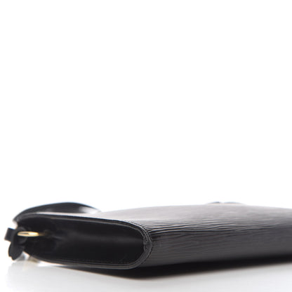 Louis Vuitton Epi Pochette Accessories 24 Black 6 of 11
