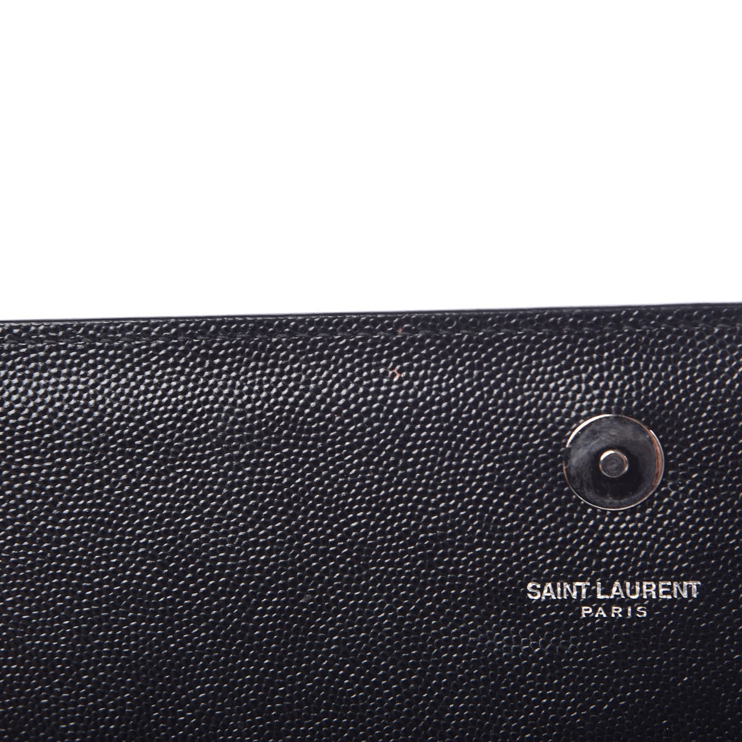 Grain De Poudre Classic Monogram Kate Clutch Black