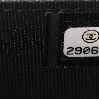 Chanel Lambskin Quilted Wallet On Chain WOC Black 8 of 12