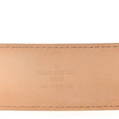 Louis Vuitton Damier Azur LV Initiales Belt 90 36 3 of 8
