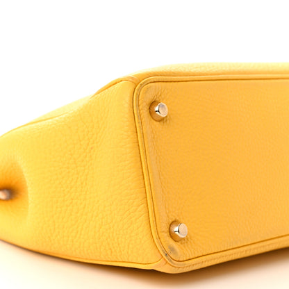 Christian Dior Bullcalf Medium Diorissimo Tote Tournesol 9 of 11