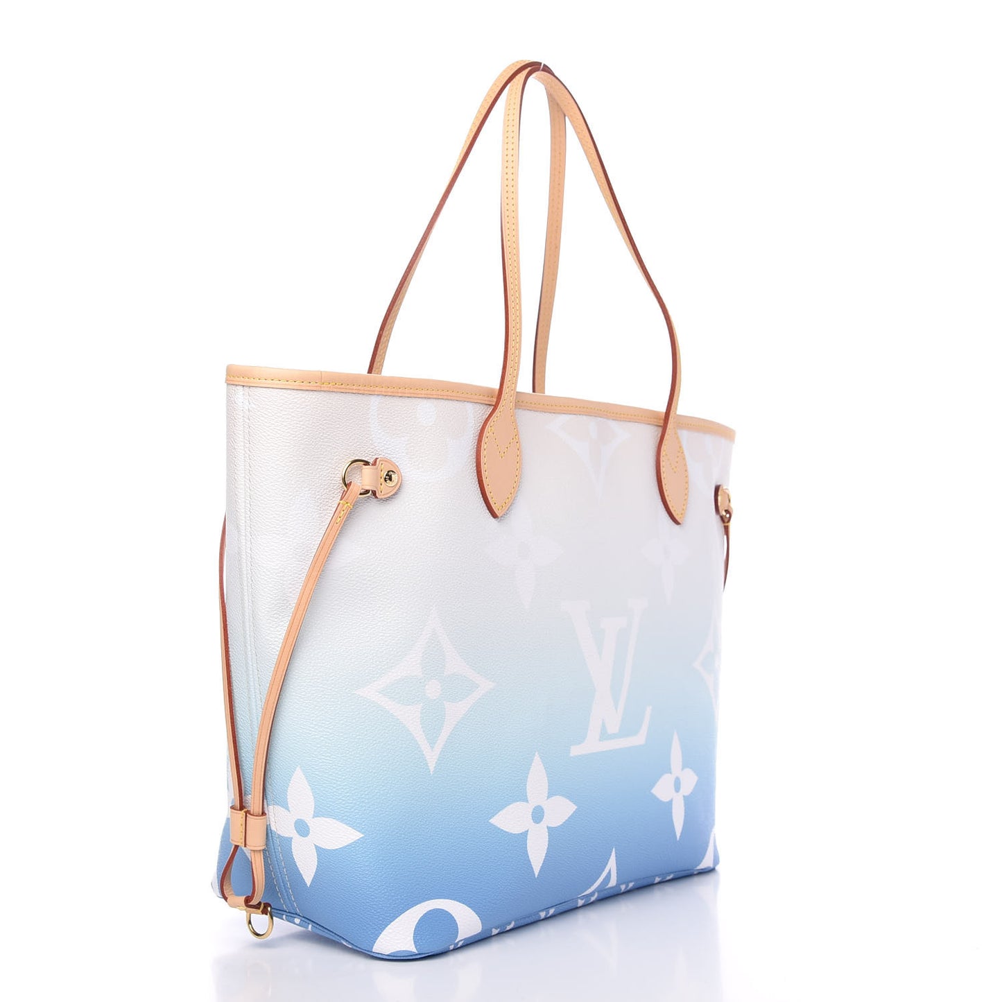 Monogram Giant By The Pool Neverfull MM Blue