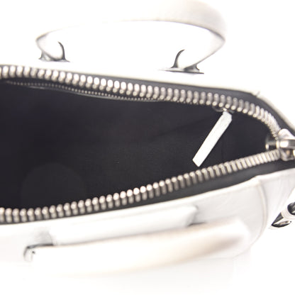 Givenchy Crinkled Patent Calfskin Mini Antigona White 5 of 11