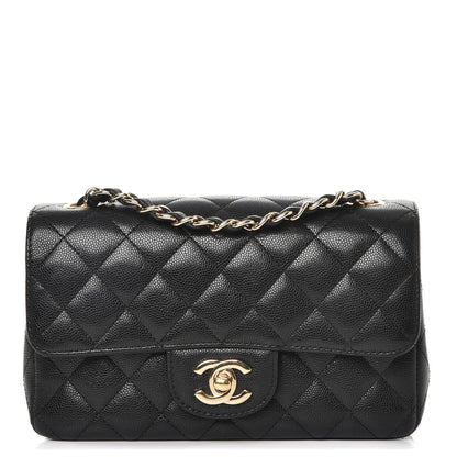 Chanel Caviar Quilted Mini Rectangular Flap Black 1 of 8