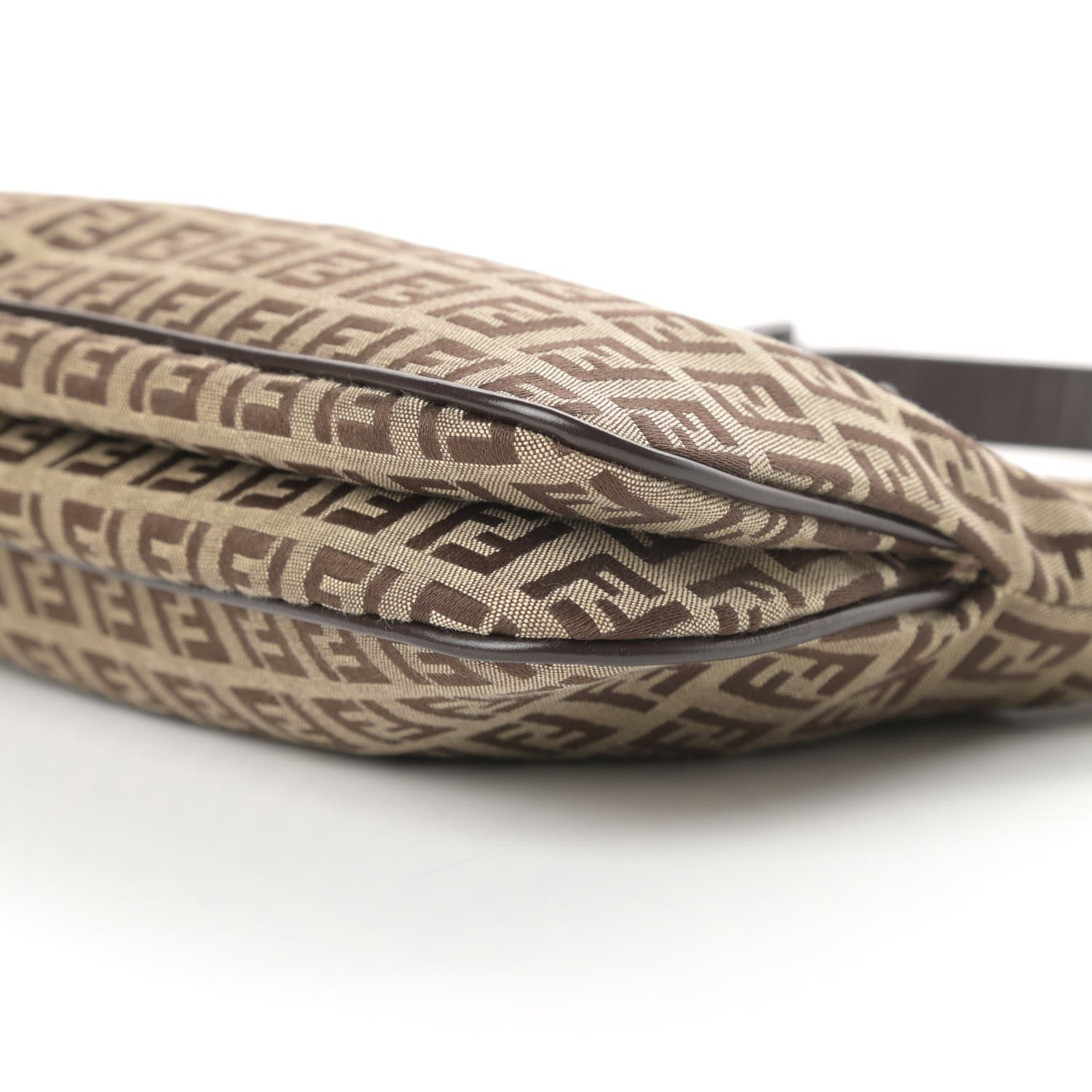 Fendi Zucchino Hobo Dark Brown 10 of 14