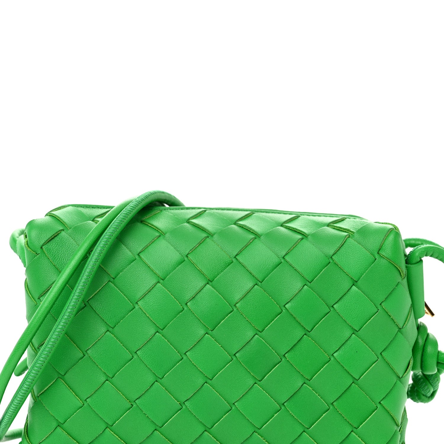 Bottega Veneta Nappa Intrecciato Mini Loop Camera Bag Parakeet 7 of 9