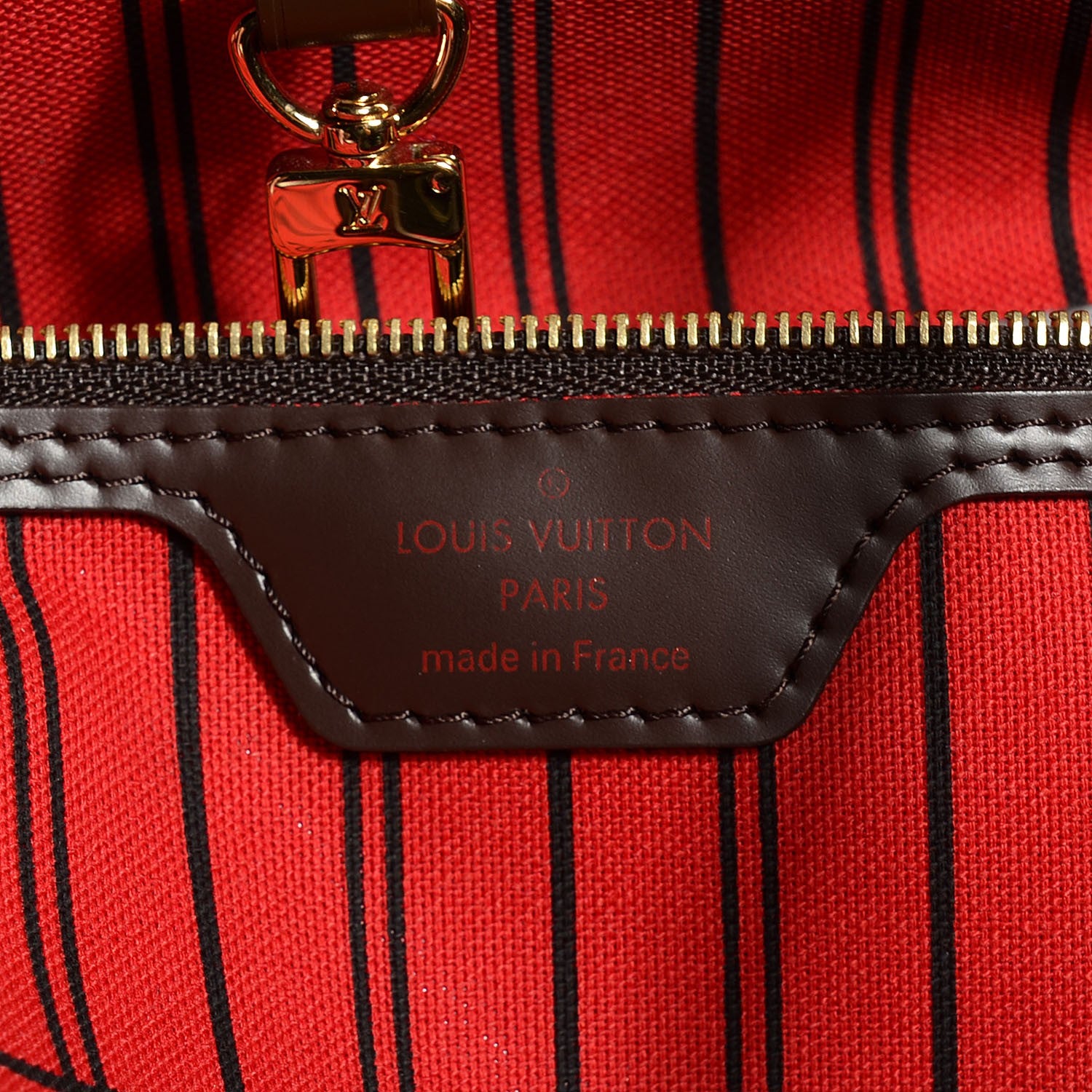Louis Vuitton Damier Ebene Neverfull MM 6 of 7