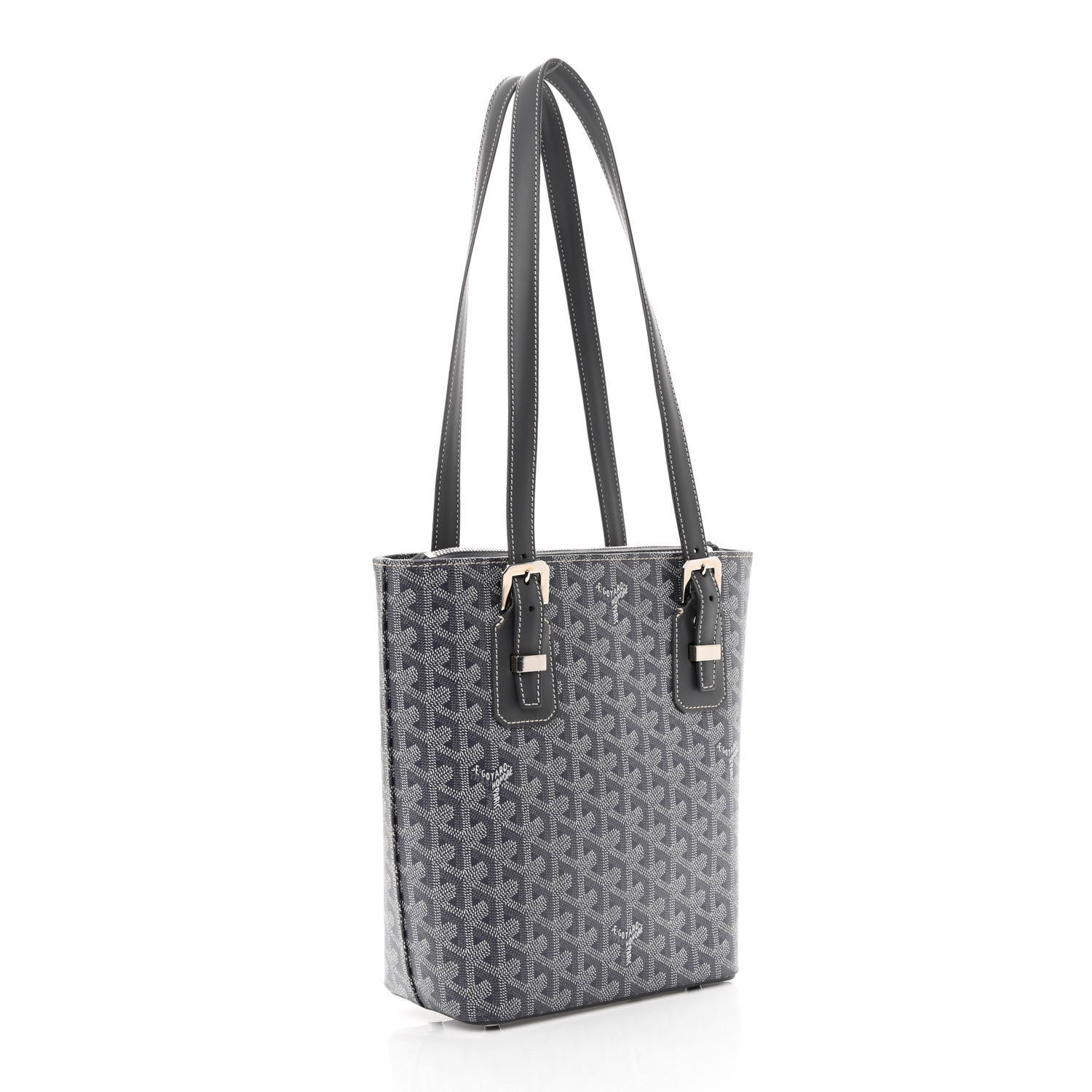 Goyard Goyardine Marie Galante PM Grey 3 of 12