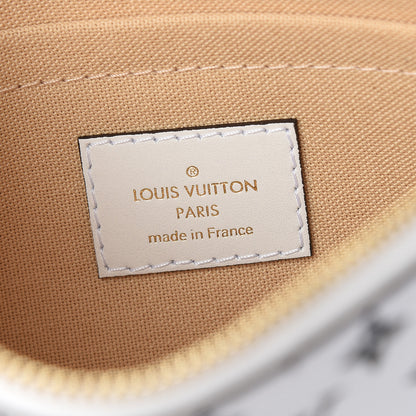 Louis Vuitton Monogram Giant Neverfull MM GM Pochette White 6 of 7