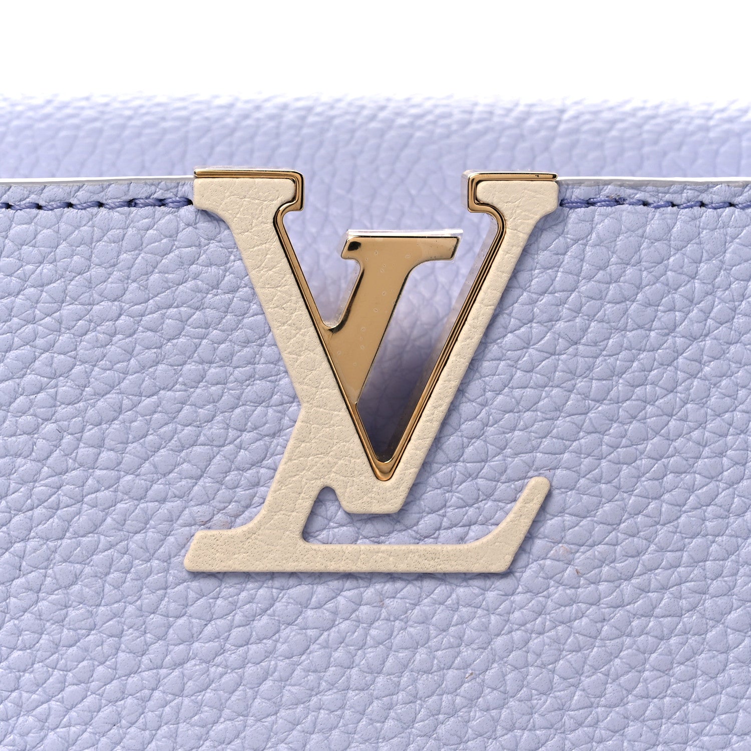 Louis Vuitton Taurillon Braided Chain Capucines BB Iris Creme 7 of 9