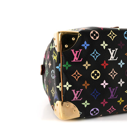 Louis Vuitton Monogram Multicolor Speedy 30 Black 8 of 9