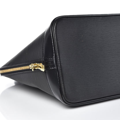 Louis Vuitton Epi Alma PM Black 8 of 13