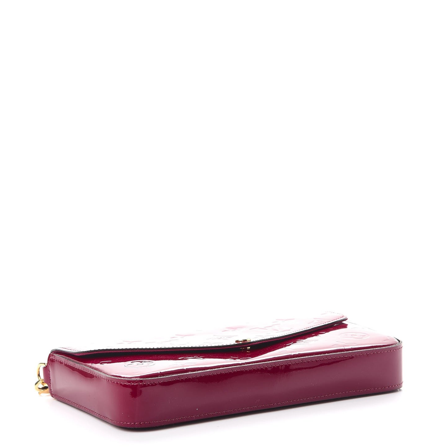 Vernis Felicie Chain Wallet Magenta