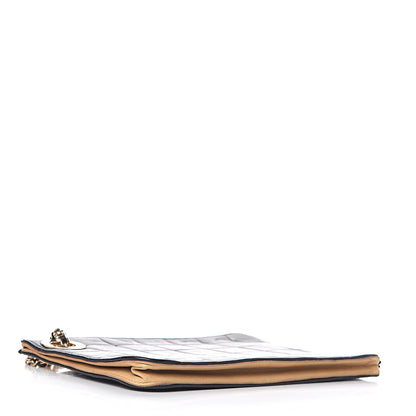 Chanel Lambskin Quilted Chocolate Bar Wristlet Black 4 of 14