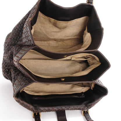 Bottega Veneta Nappa Intrecciato Medium Roma Tote Moro 8 of 10