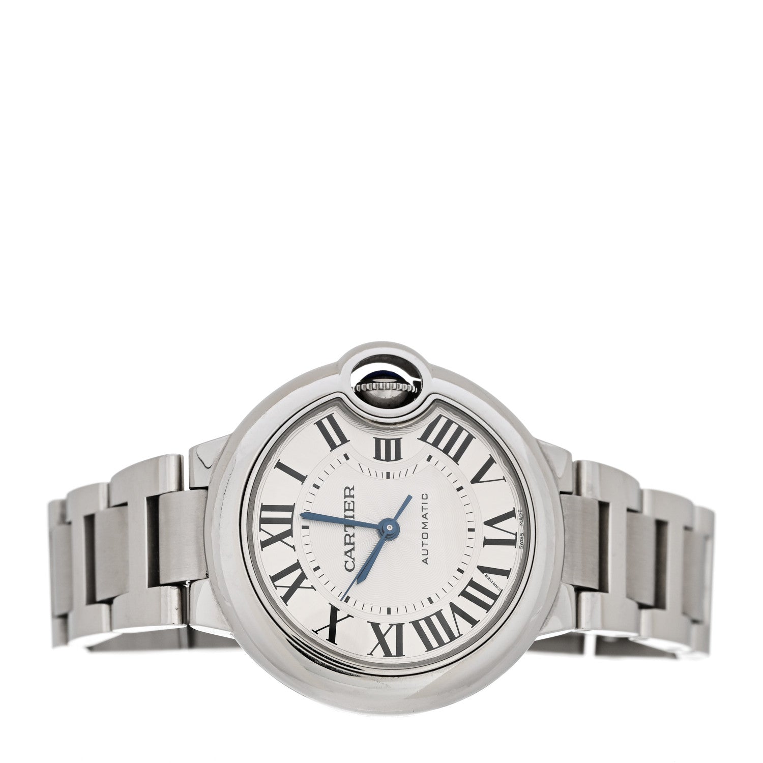 Cartier Stainless Steel 33mm Ballon Bleu De Cartier Automatic Watch 2 of 5