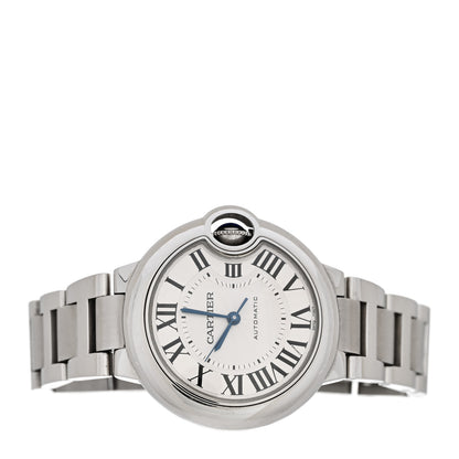 Cartier Stainless Steel 33mm Ballon Bleu De Cartier Automatic Watch 2 of 5