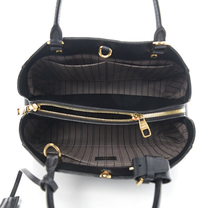 Louis Vuitton Empreinte Montaigne MM Black 4 of 8