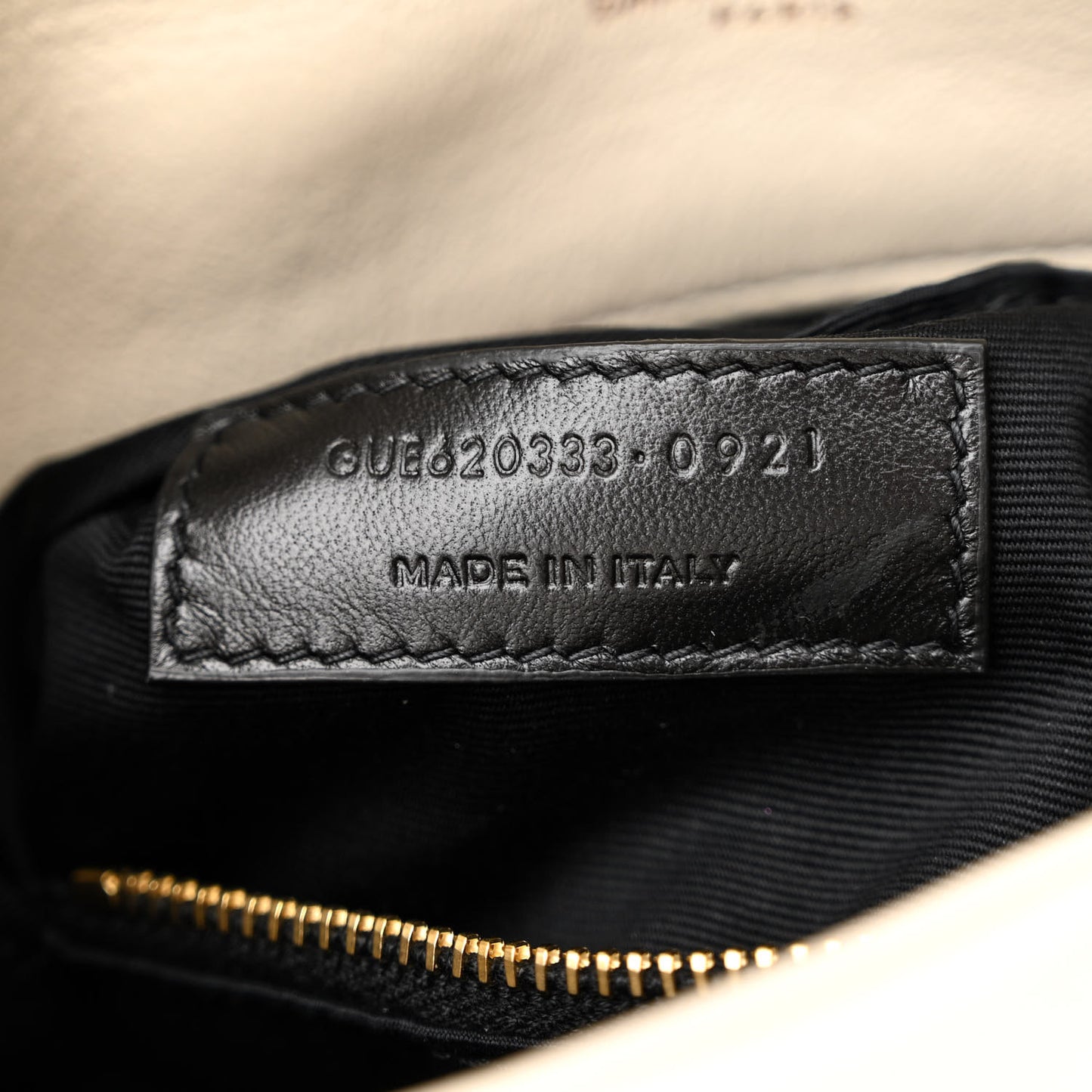 Lambskin Quilted Toy Loulou Puffer Monogram Chain Satchel Crema Soft