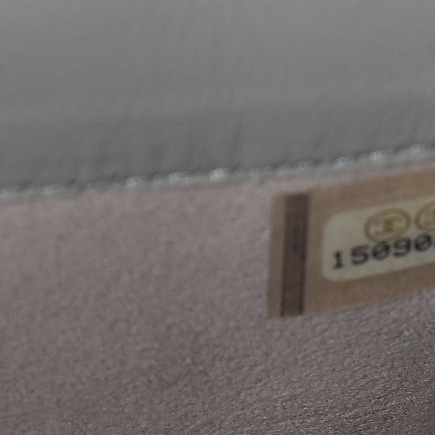 Chanel Patent Quilted Brilliant iPad Case Grey 8 of 9