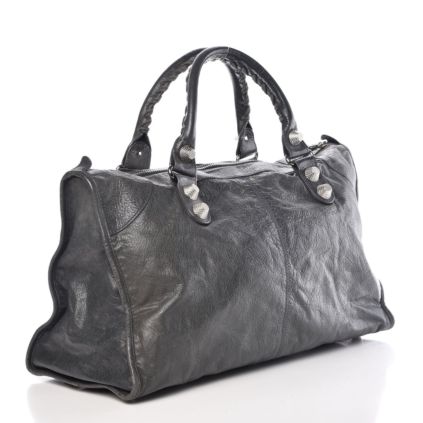 Agneau Giant 21 Silver Hardware Work Anthracite