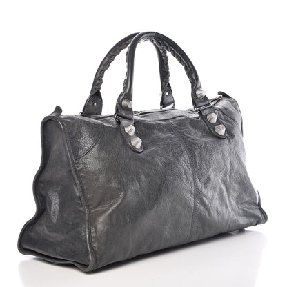 Balenciaga Agneau Giant 21 Silver Hardware Work Anthracite 3 of 9
