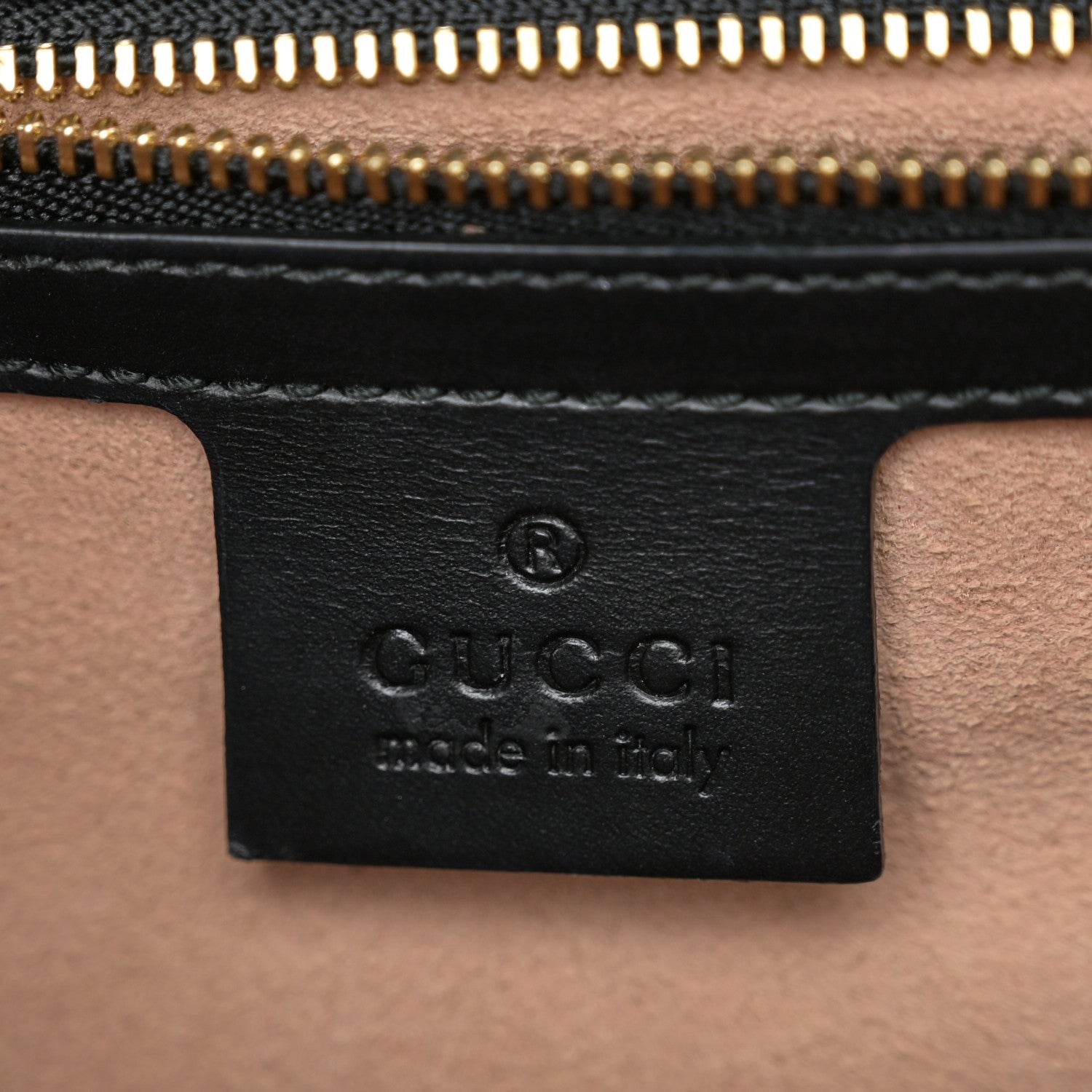 Gucci Guccissima Medium Padlock Shoulder Bag Black 6 of 12