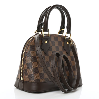 Louis Vuitton Damier Ebene Alma BB 3 of 8