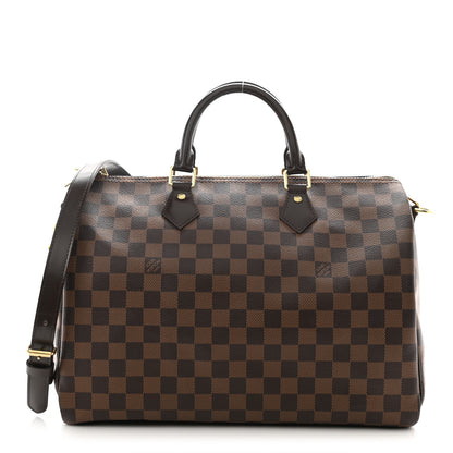 Louis Vuitton Damier Ebene Speedy Bandouliere 35 1 of 8