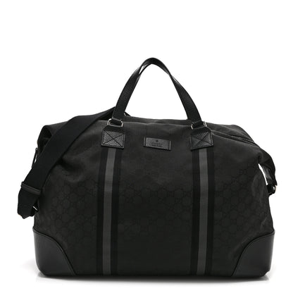 Gucci Nylon Monogram XL Duffle Bag Black 1 of 10