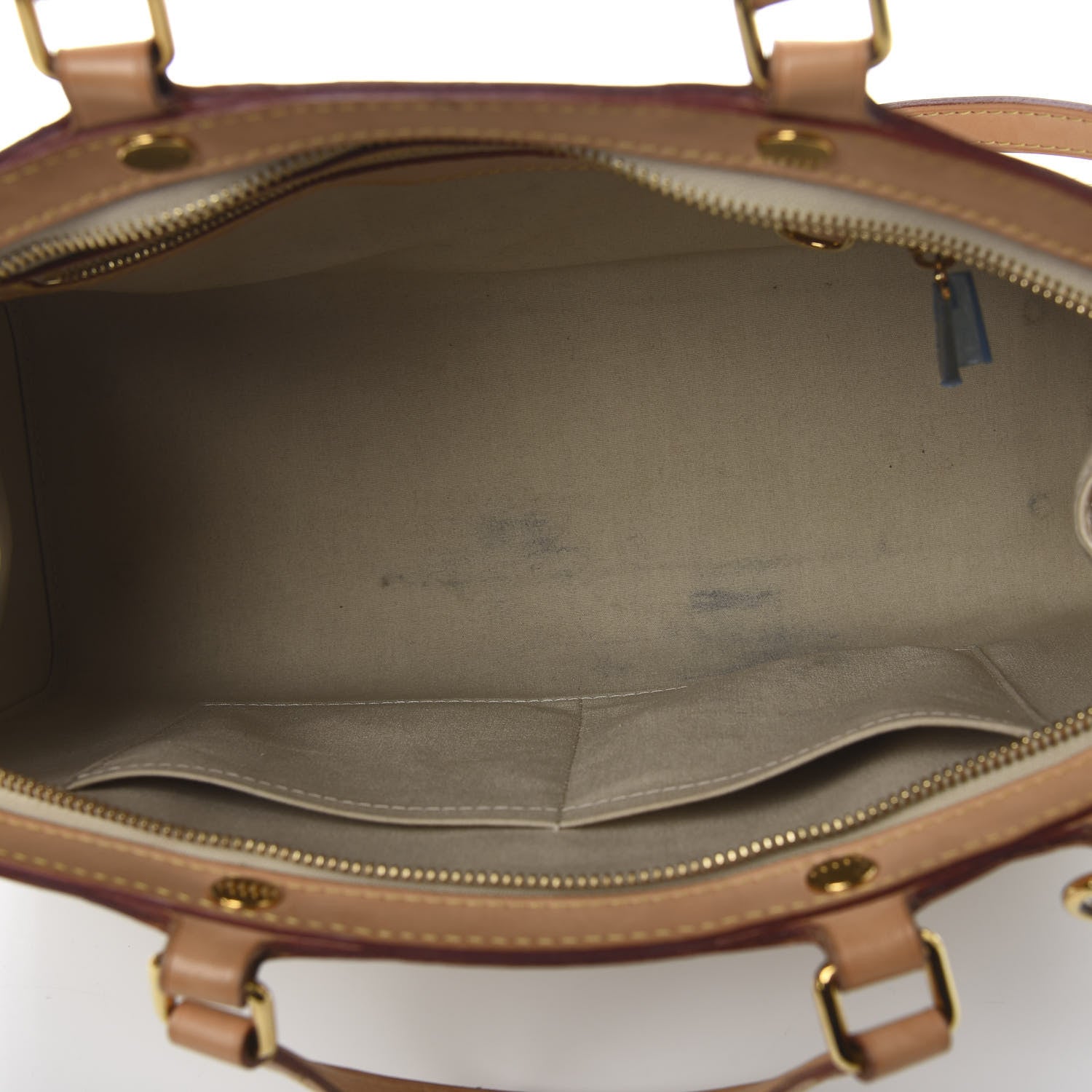 Louis Vuitton Vernis Brea MM Blanc Corail 5 of 12