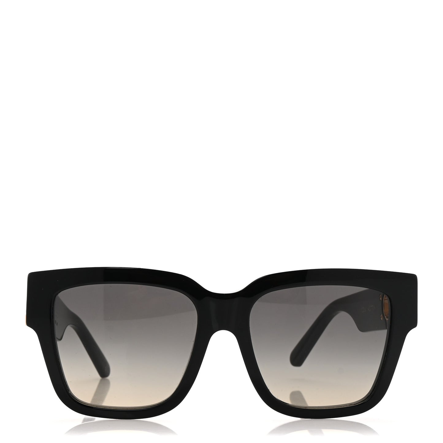 Acetate LV Link PM Square Sunglasses Z1566W Black