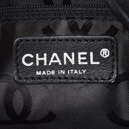 Chanel Calfskin Quilted Medium Cambon Tote Pink Black 6 of 20