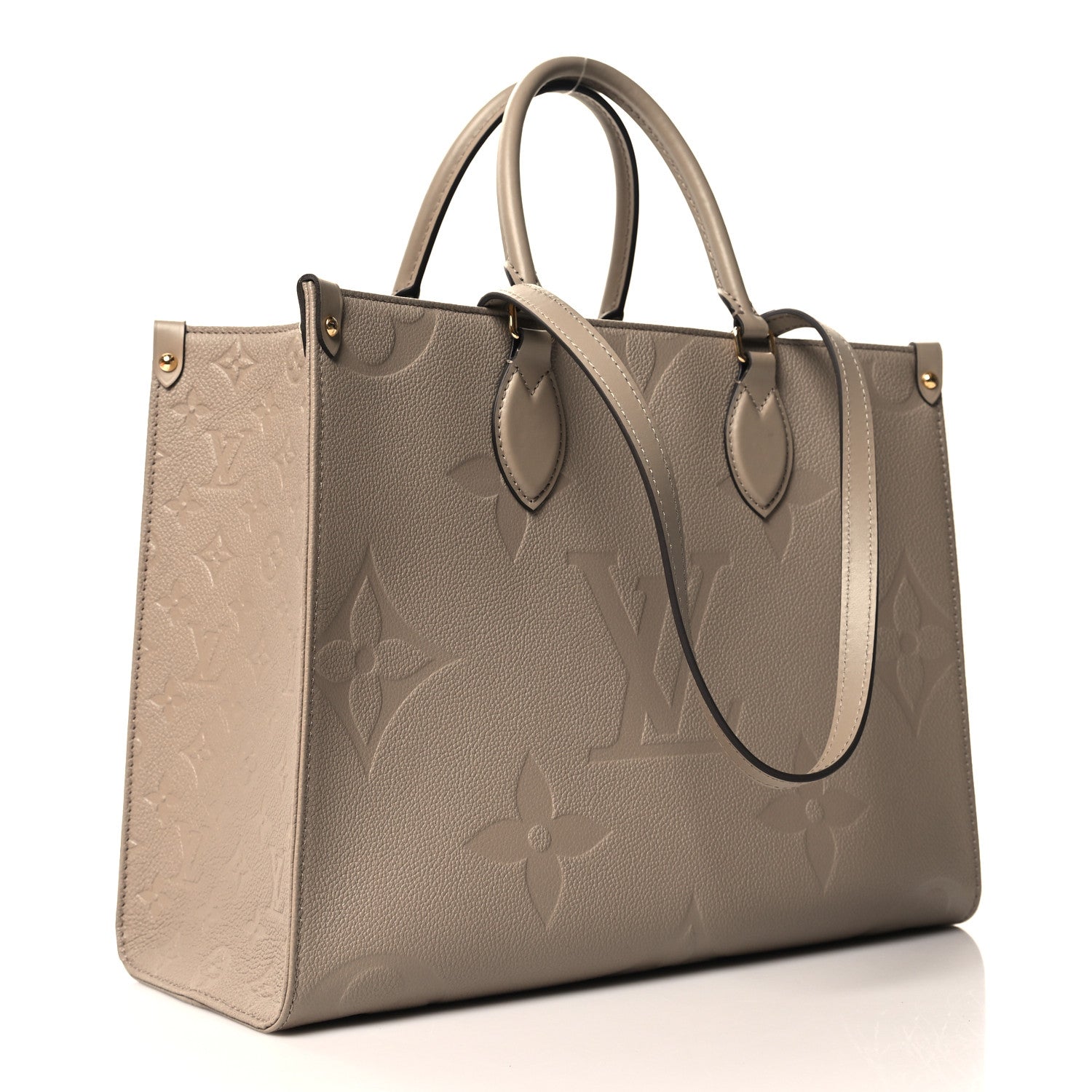 Louis Vuitton Empreinte Monogram Giant Onthego MM Tourterelle 3 of 10