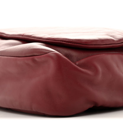 Saint Laurent Lambskin Matelasse Monogram Large Jamie 4.3 New Dark Bordeaux 10 of 10