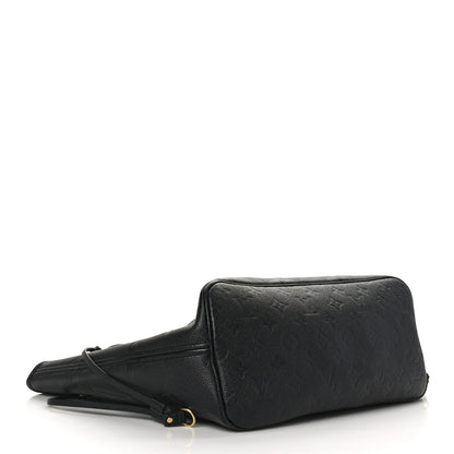 Louis Vuitton Empreinte Monogram Giant Neverfull MM Black 5 of 10