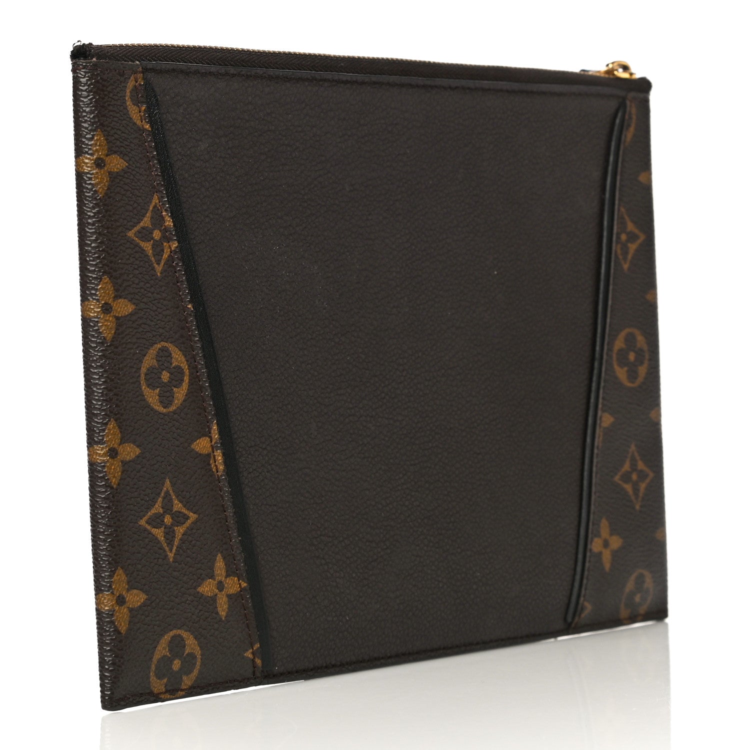 Louis Vuitton Monogram Veau Cachemire W Pochette Chocolate 3 of 17