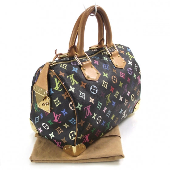 Monogram Multicolor Speedy 30 Black
