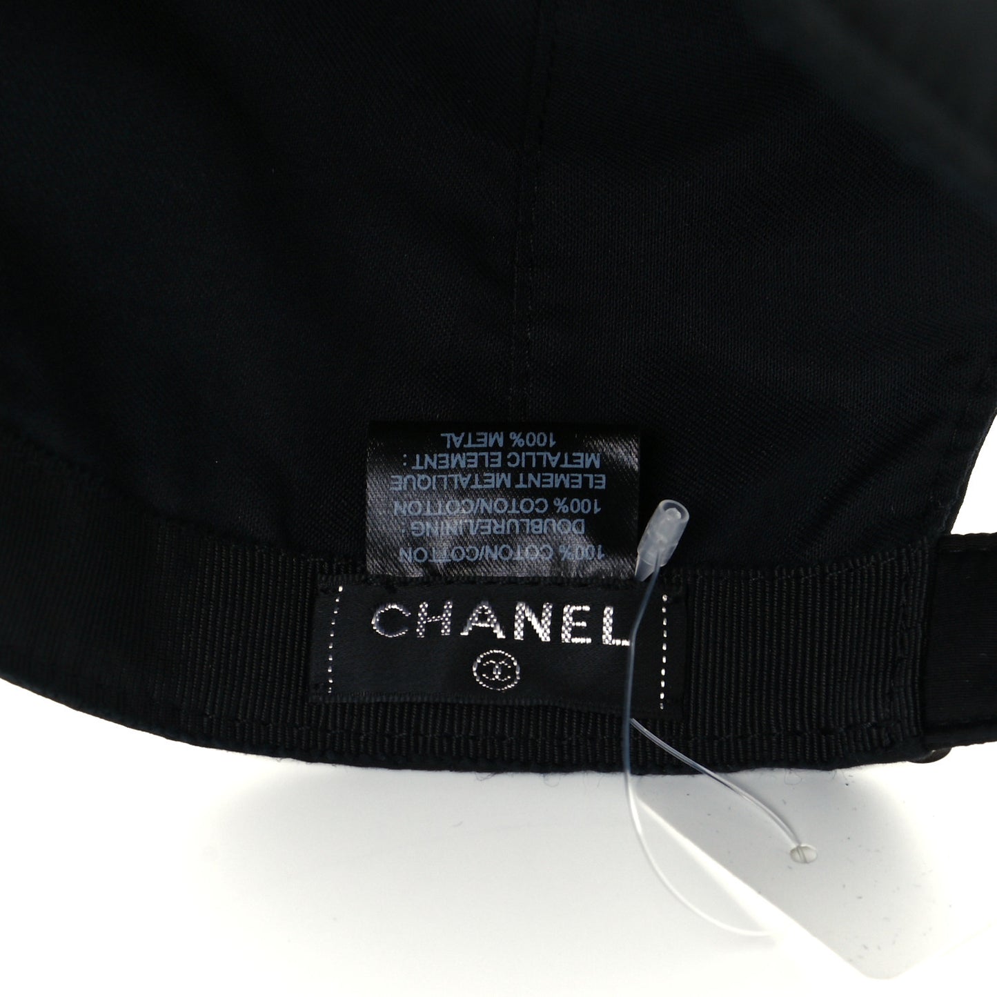 Cotton CC Cap Hat Black