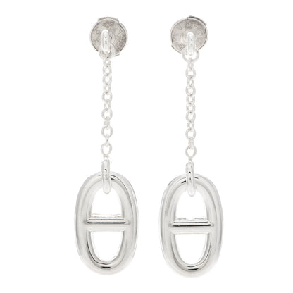 Hermes Sterling Silver Farandole Drop Earrings 1 of 5
