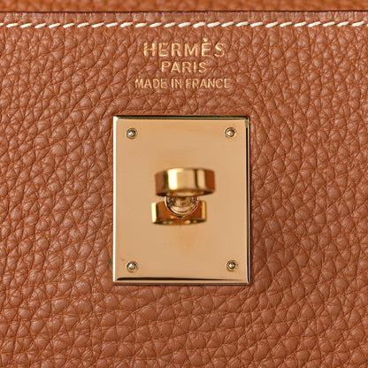 Hermes Togo Kelly Retourne 35 Gold 15 of 38