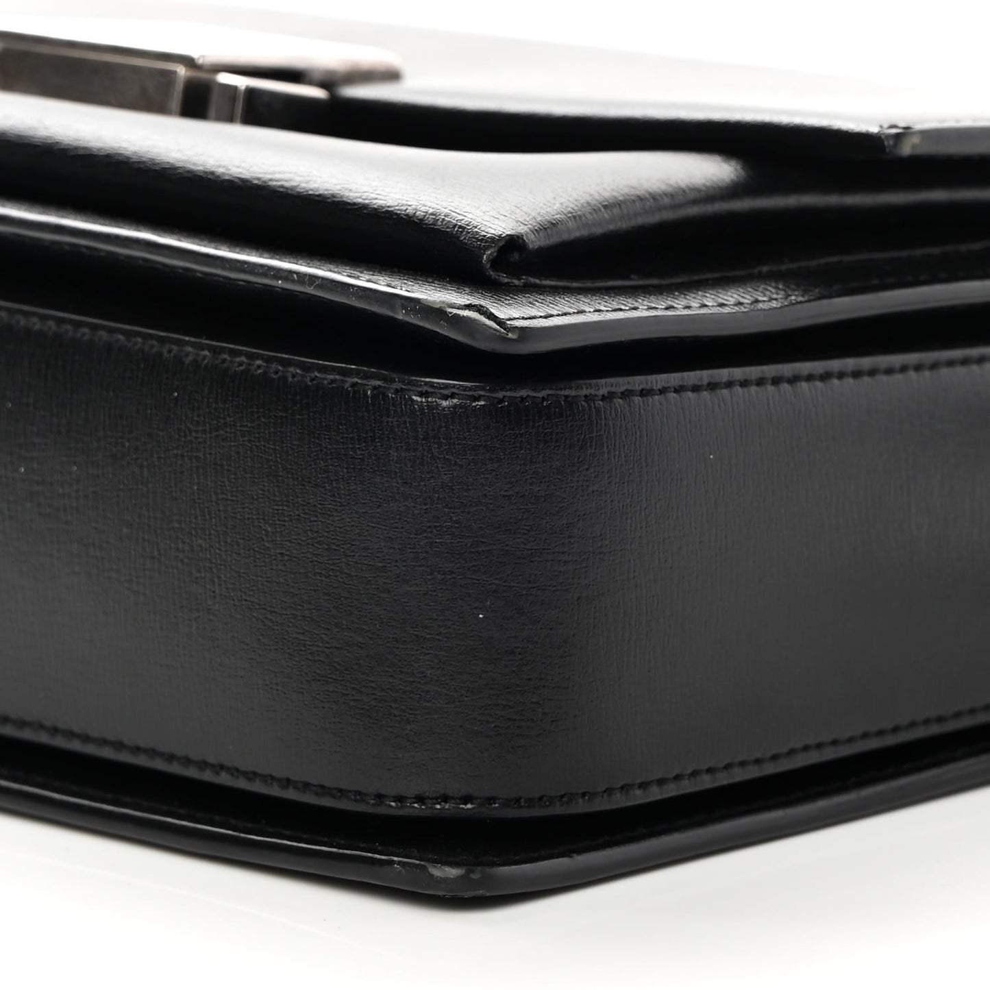 Calfskin Medium Bellechasse Satchel Black