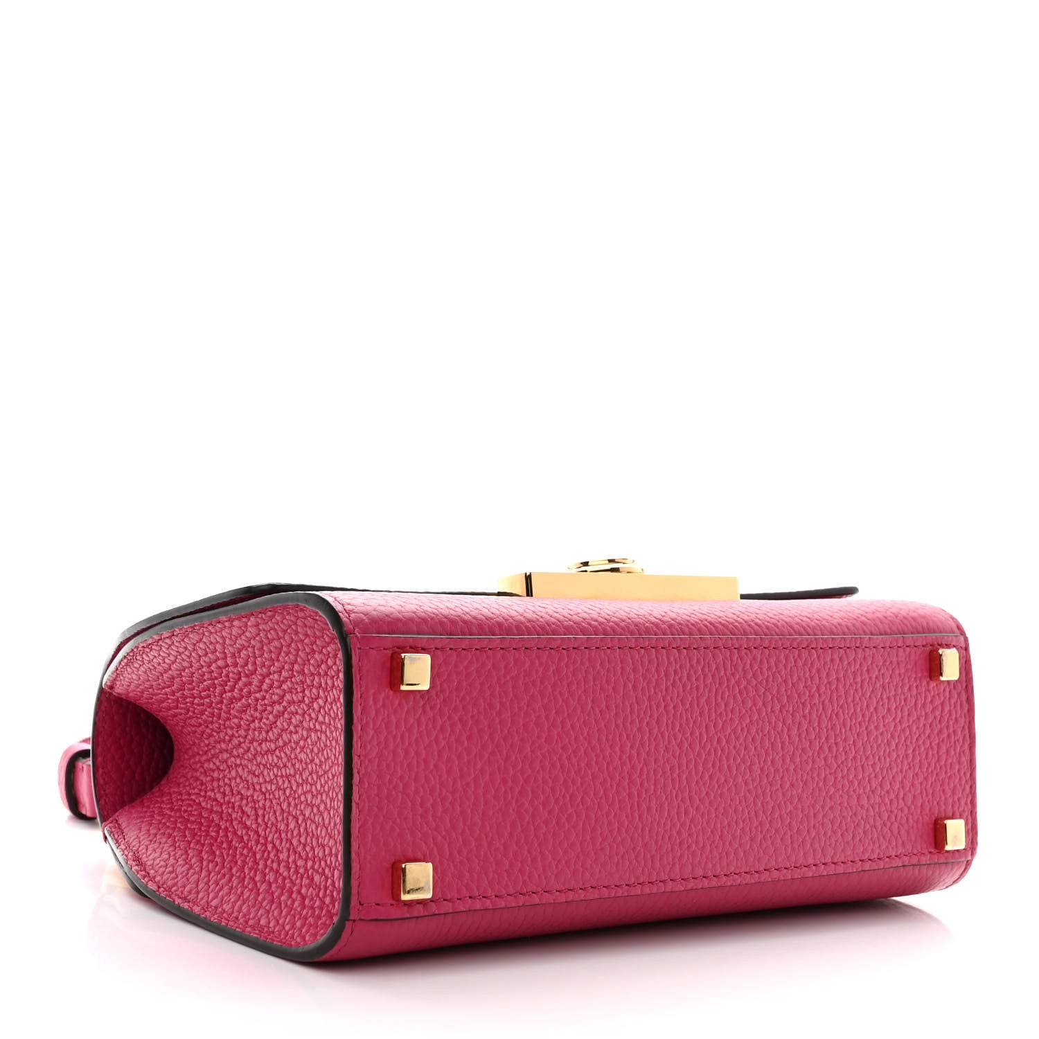 Moynat Taurillon Blush Rejane BB Fuchsia 4 of 9