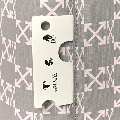 Off-White Coated Canvas Arrow Print Day Off Tote Bag White 7 of 9