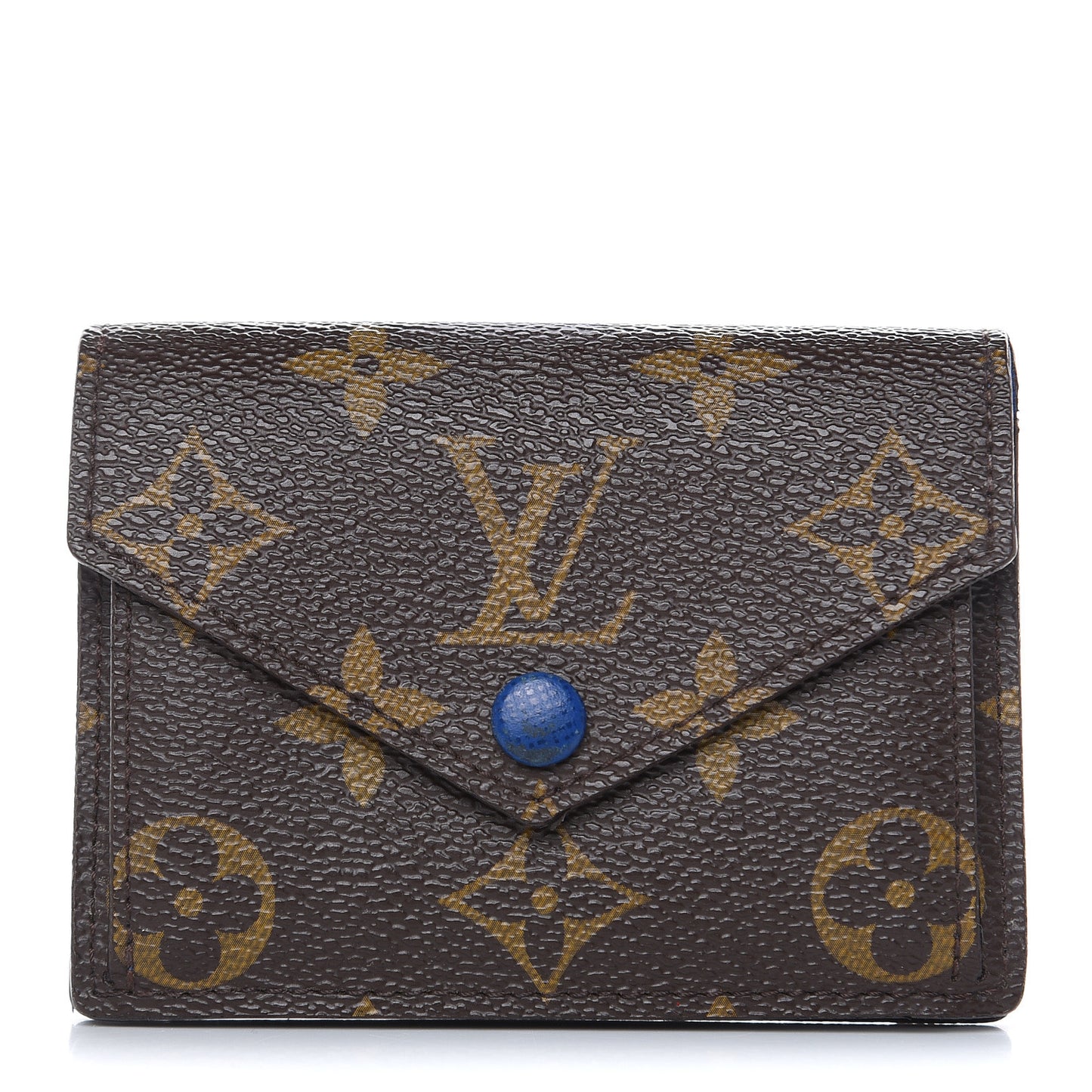 Monogram Compact Marie Wallet Blue