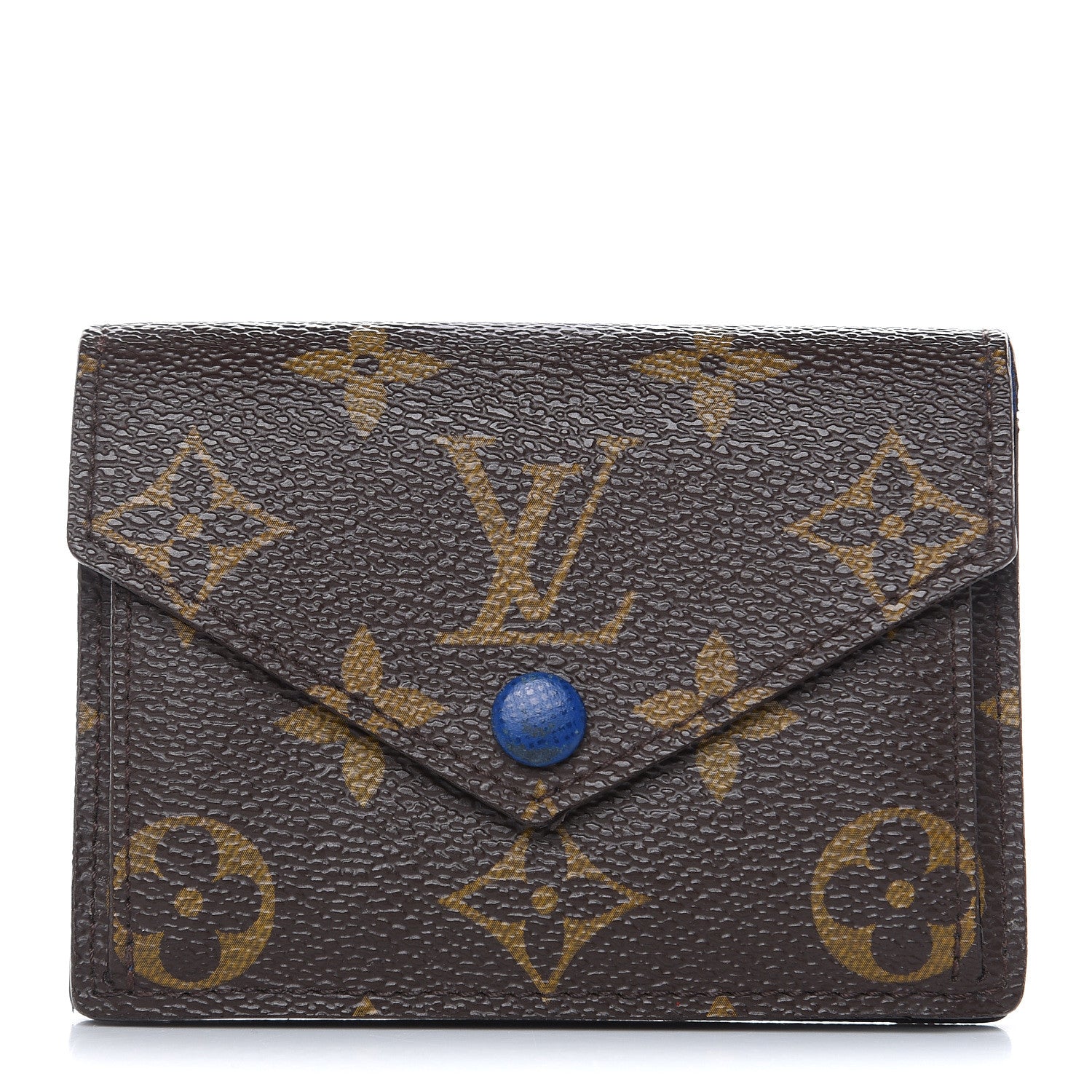 Louis Vuitton Monogram Compact Marie Wallet Blue 1 of 11