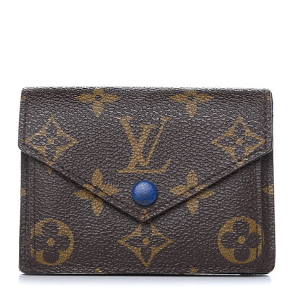 Louis Vuitton Monogram Compact Marie Wallet Blue 1 of 11
