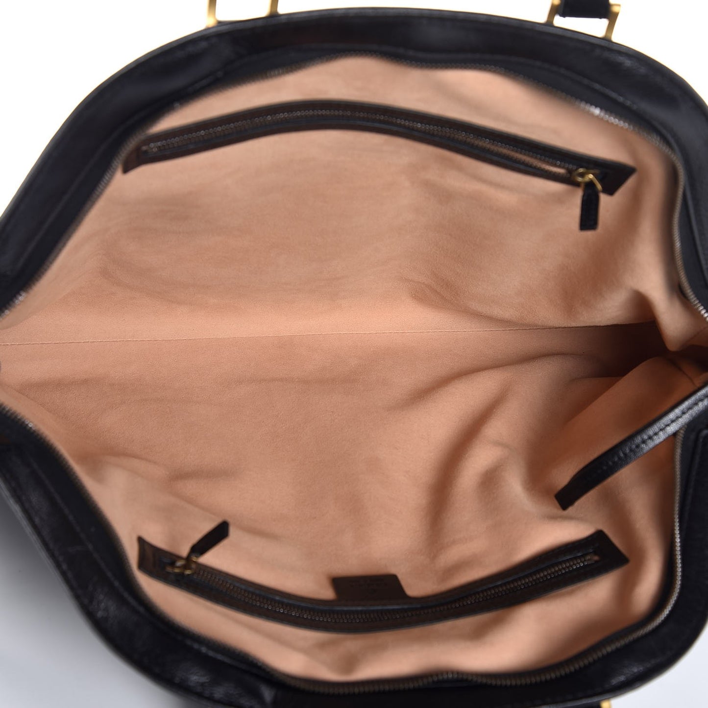 Calfskin Large Re(Belle) Top Handle Bag Black