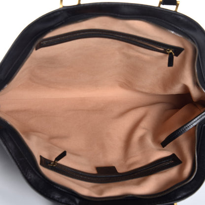 Gucci Calfskin Large Re(Belle) Top Handle Bag Black 5 of 7